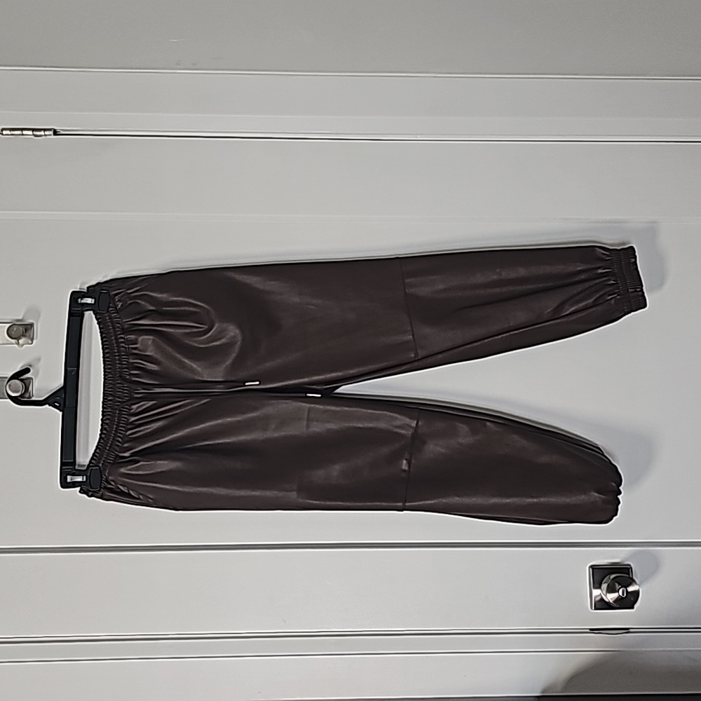Urban Kids brown leather pants